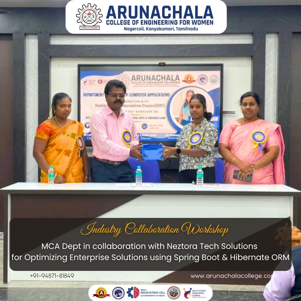 MCA ORGANIZES INDUSTRY COLLABORATION WORKSHOP